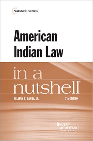Canby American Indian Law Nutshell